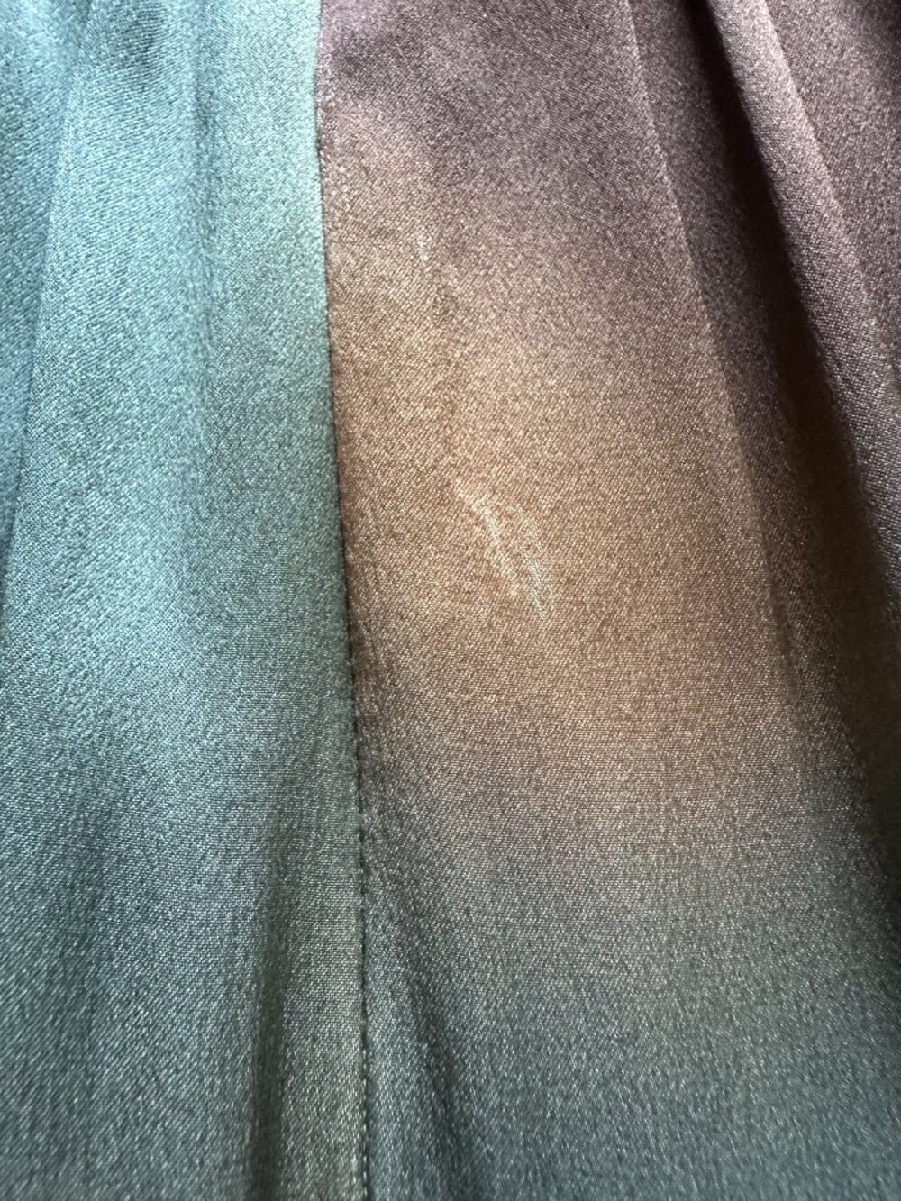 Reformation Frankie Silk Maxi Dress Blur Aura Abstract Print 6 - Picture 15 of 16
